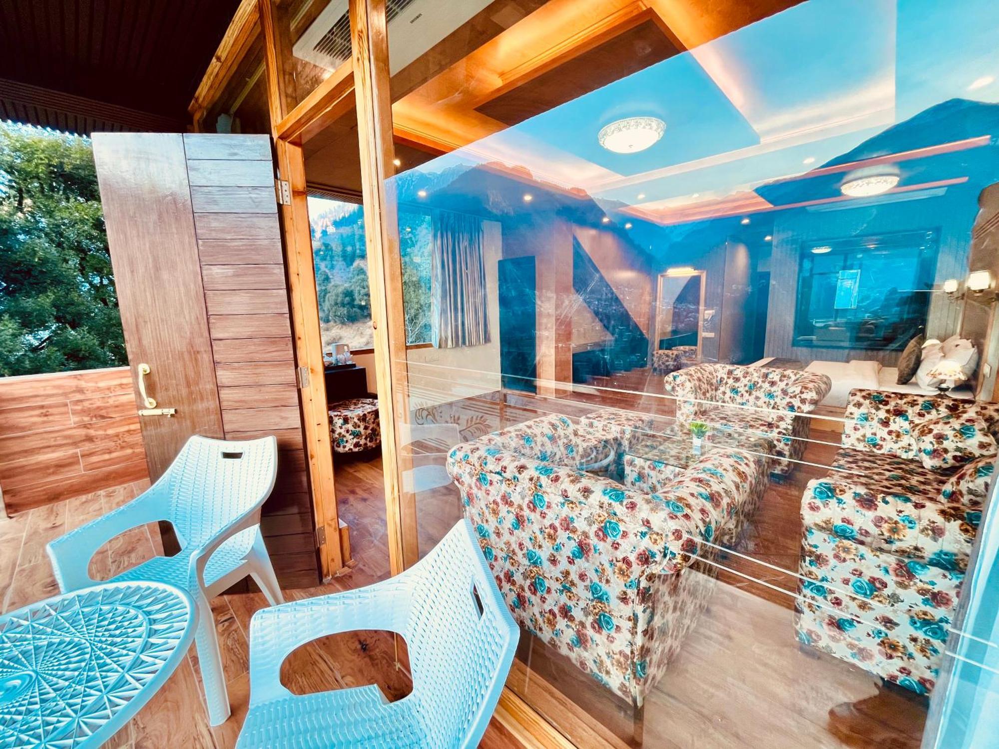 Naina Deventure Resort, Manali - Premium Rooms With Centrally Heated & Scenic View Exterior foto