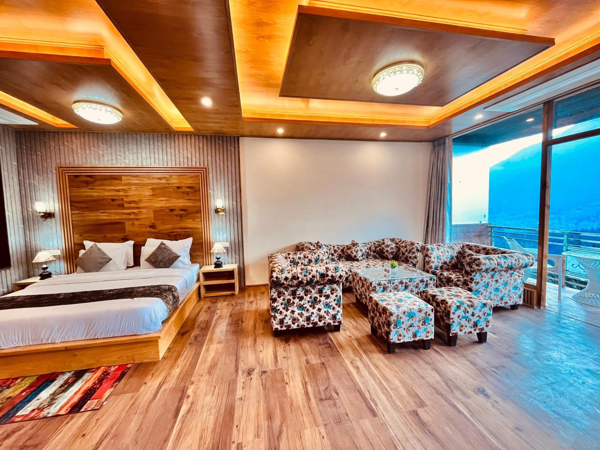 Naina Deventure Resort, Manali - Premium Rooms With Centrally Heated & Scenic View Exterior foto