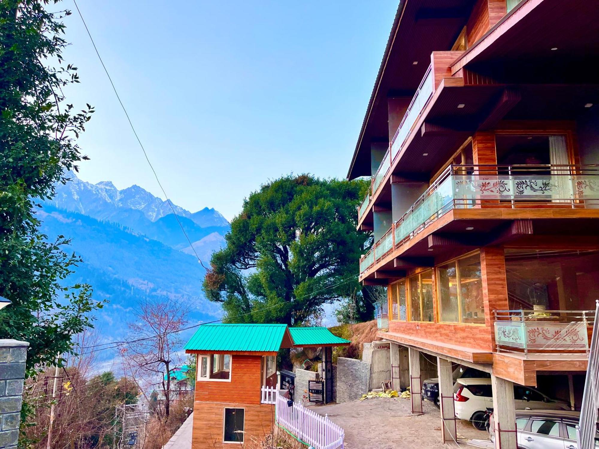 Naina Deventure Resort, Manali - Premium Rooms With Centrally Heated & Scenic View Exterior foto